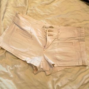 White Jean Short, size XS, vintage